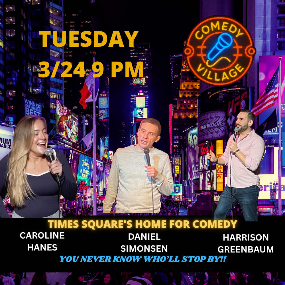 comedy village in times square comedy club in ny harrioson greenbaum