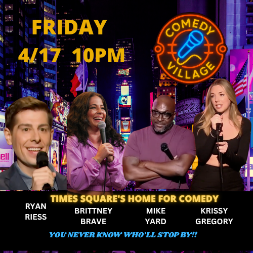 paula j leon and krissy gregory play the comedy village in nyc