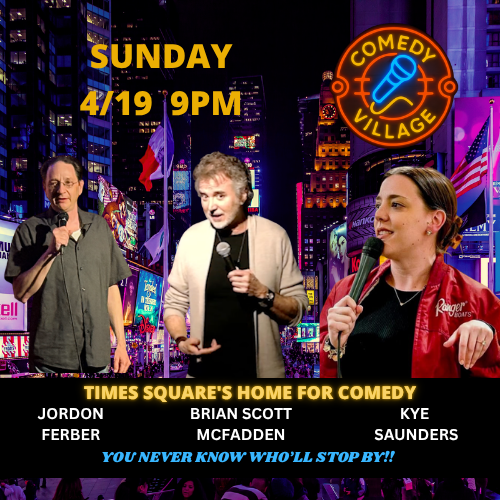 Times Square Comedy | Sun, April 19th @9 PM