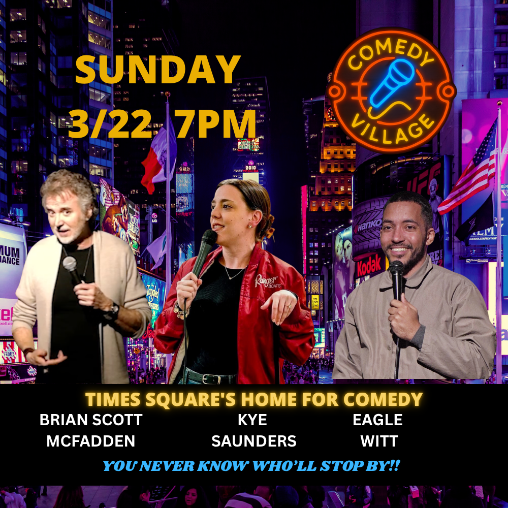 comedy village comedy club in times square sunday 7pm