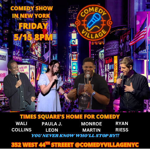 NYC Stand-Up | Fri, May 15th @8 PM