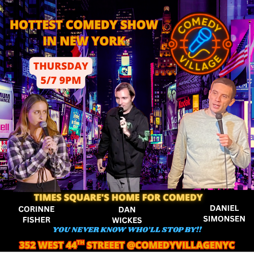 Times Square Comedy | Thur, May 7th @9 PM