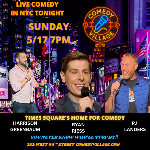 NYC Stand-Up | Sun, May 17th @7 PM