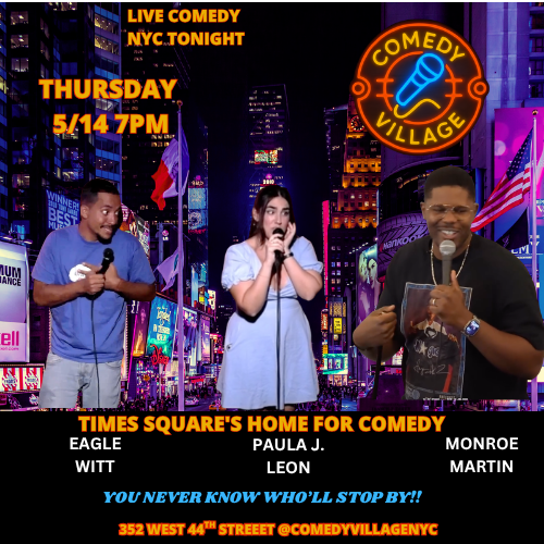 NYC Stand-Up | Thur, May 14th @7 PM