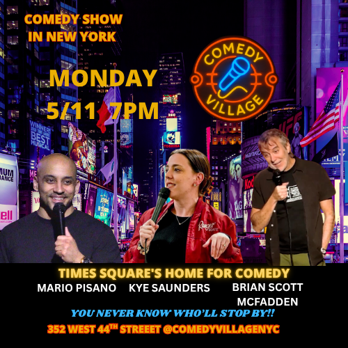 NYC Stand-Up | Mon, May 11th @7 PM