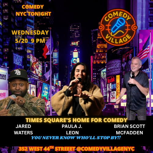 NYC Stand-Up | Wed, May 20th @9 PM