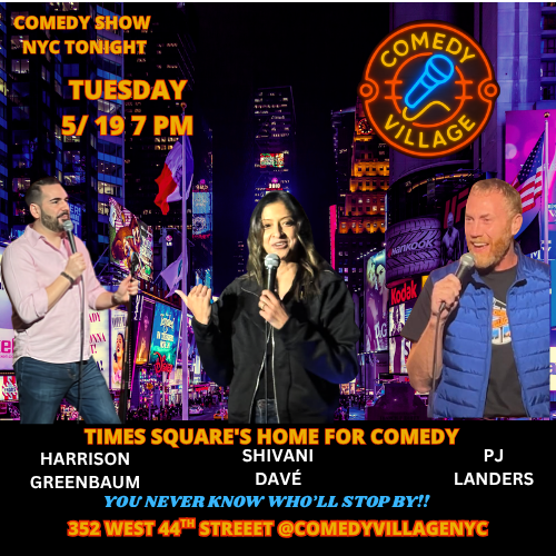 harrison greenbaum at comedy village nyc in times square