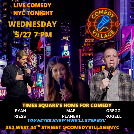Times Square Comedy | Wed, May 27th @7 PM