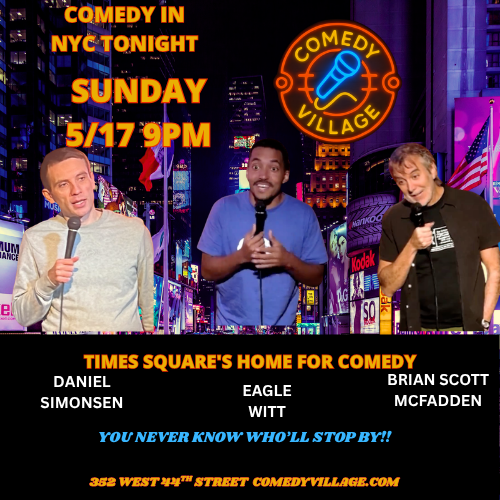 Times Square Comedy | Sun, May 17th @9 PM