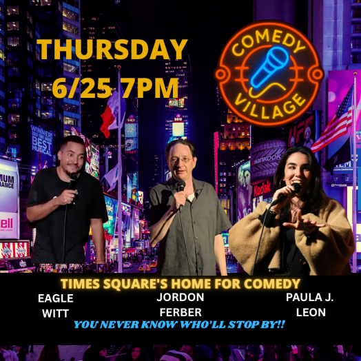 NYC Stand-Up | Thur, June 25th @7 PM