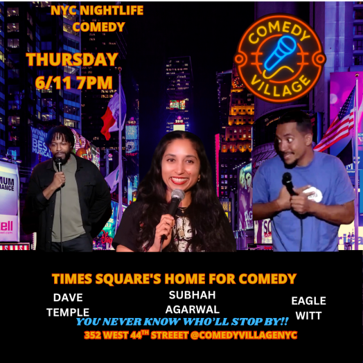 NYC Stand-Up | Thur, June 11th @7 PM