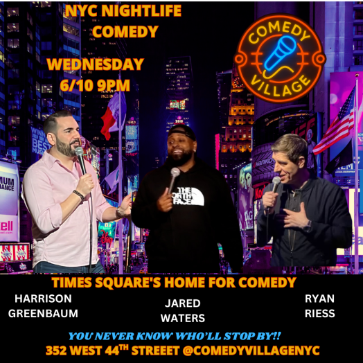 NYC Stand-Up | Wed, June 10th @9 PM