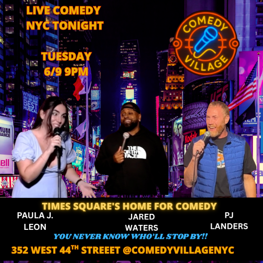 NYC Stand-Up | Tue, June 9th @9 PM