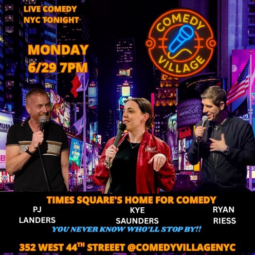 NYC Stand-Up | Mon, June 29th @7 PM