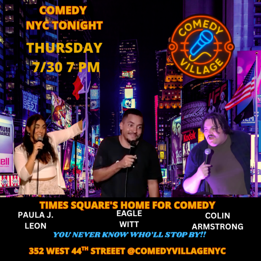 NYC Stand-Up | Thur, July 30th @7 PM