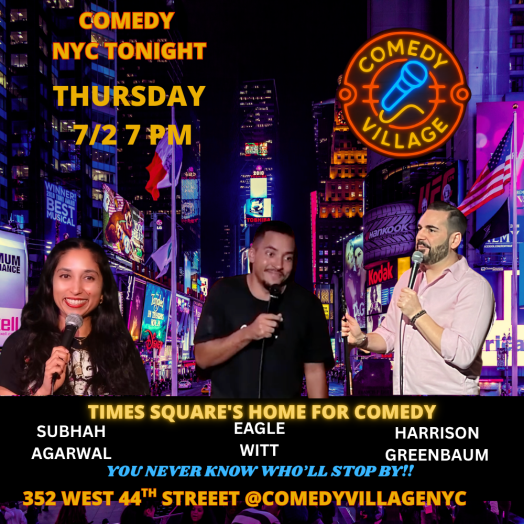 NYC Stand-Up | Thur, July 2nd @7 PM