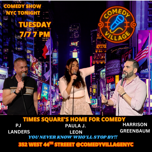 NYC Stand-Up | Tue, July 7th @7 PM