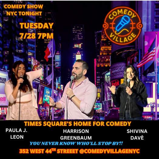 NYC Stand-Up | Tue, July 28th @7 PM