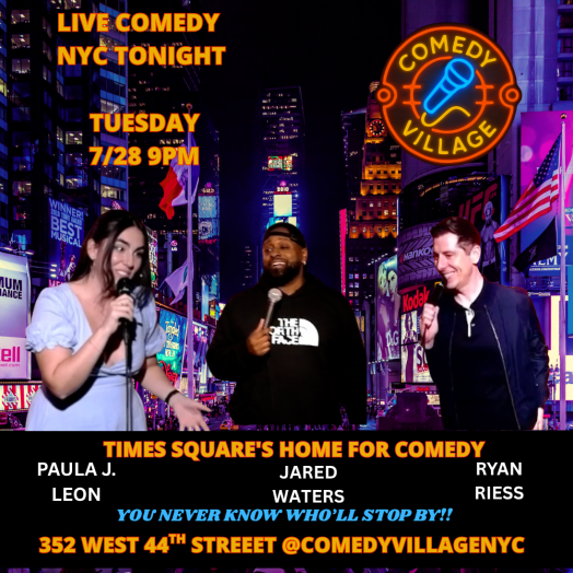 NYC Stand-Up | Tue, July 28th @9 PM