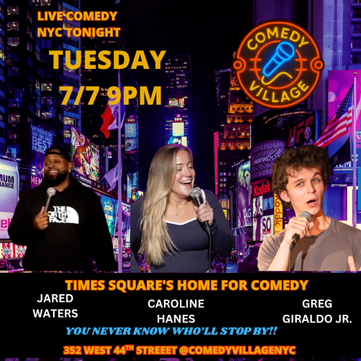 NYC Stand-Up | Tue, July 7th @9 PM