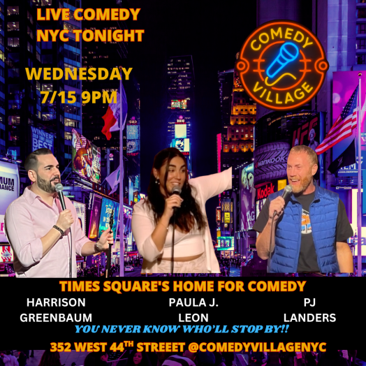 NYC Stand-Up | Wed, July 15th @9 PM