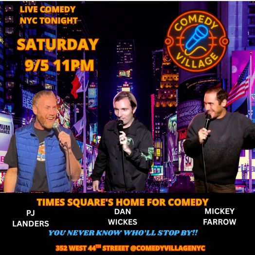 NYC Stand-Up | Saturday, September 5th @11 PM