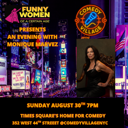 NYC Stand-Up | Sun, August 30th @7 PM Monique Marvez