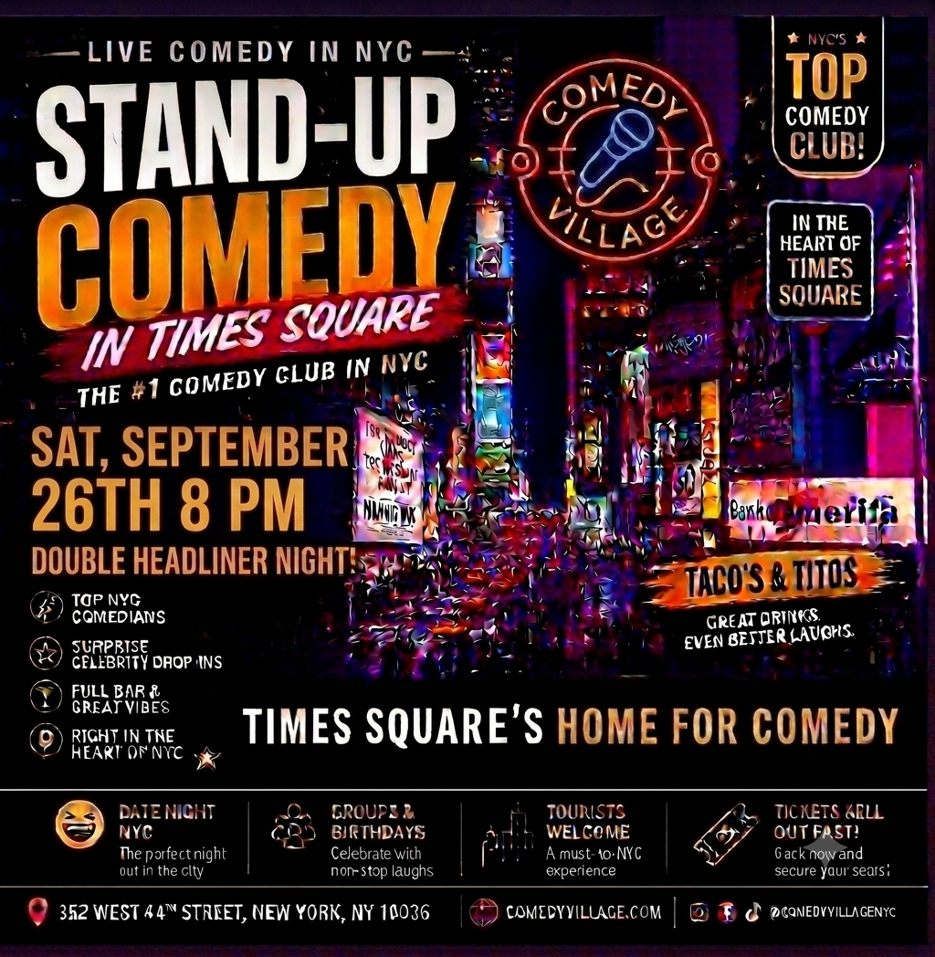 Sat, September 26th 8 PM