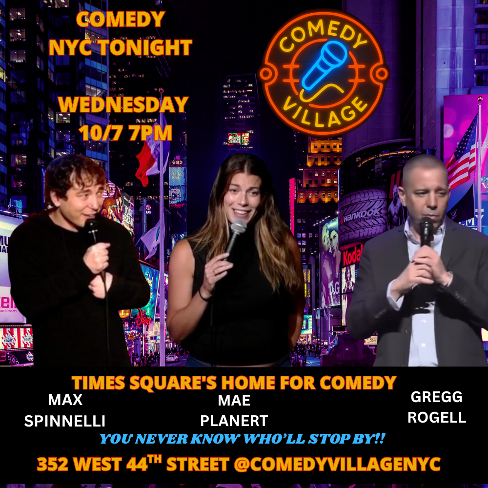 comedy village wednesday 7pm show