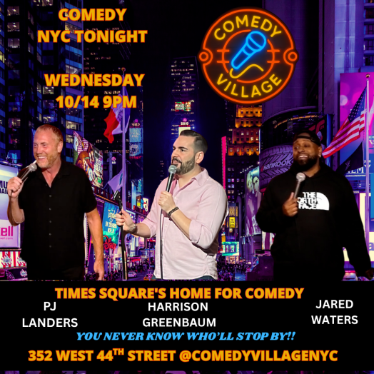 NYC Stand-Up | Wed, October 14th @9 PM