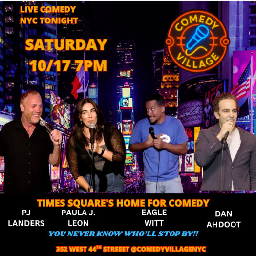 NYC Stand-Up | Sat, October 17th @7 PM