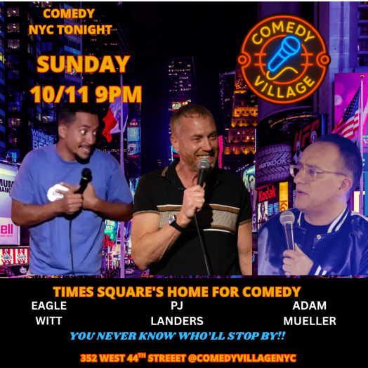 NYC Stand-Up | Sun, October 11th @9 PM