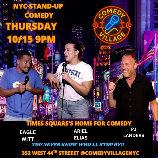 NYC Stand-Up | Thurs, October 15th @9 PM