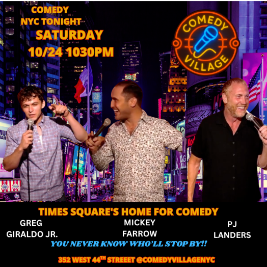 NYC Stand-Up | Sat, October 24th @10.30 PM