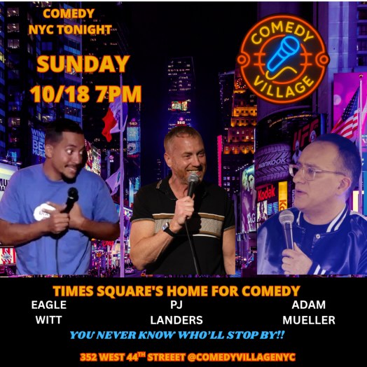 NYC Stand-Up | Sun, October 18th @7 PM